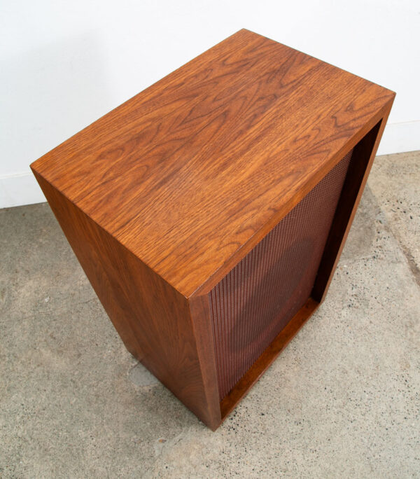 Mid Century Modern Speakers Early JBL Speaker D130 15" Woofer Walnut Case Mcm - Image 10