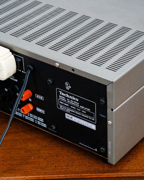 Vintage Technics Stereo Integrated Amplifier DC SU-8044 Silver Hifi Audiophile - Image 7