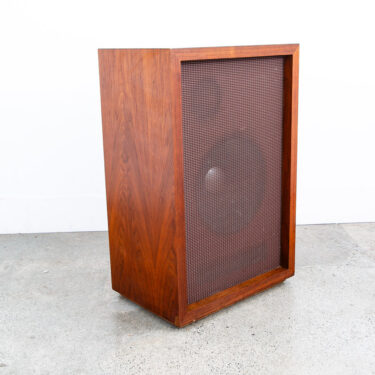 Mid Century Modern Speakers Early JBL Speaker D130 15" Woofer Walnut Case Mcm