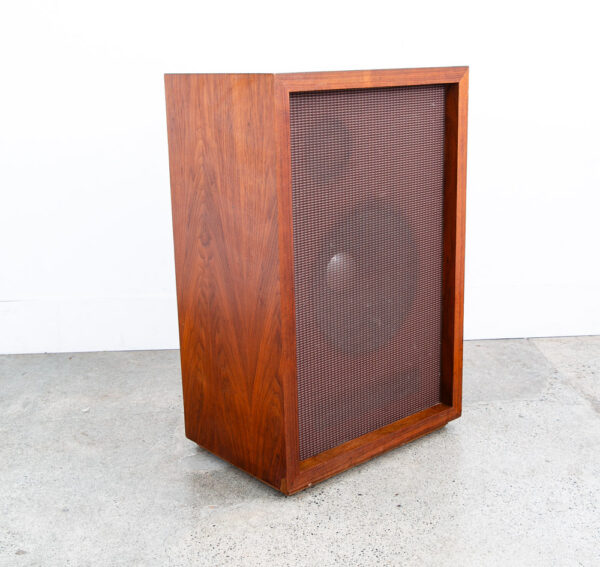 Mid Century Modern Speakers Early JBL Speaker D130 15" Woofer Walnut Case Mcm