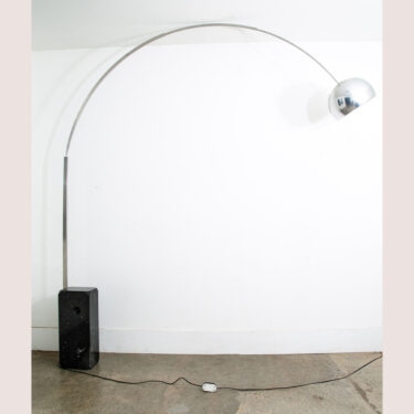 Mid Century Modern Floor Lamp Flos Arco Marble 1962 Giacomo Achille Castiglioni