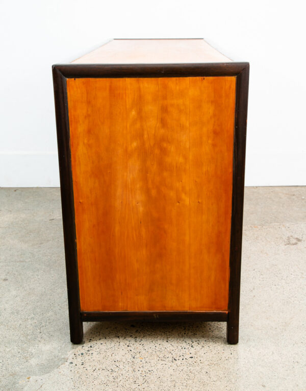 Mid Century Modern Credenza Sideboard 4 Drawer Vintage Cherry Landstrom Furn. - Image 4