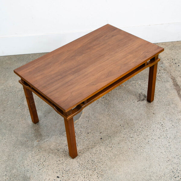 Mid Century Modern End Tables Side Custom Rectangular Walnut Nightstands Vintage - Image 8