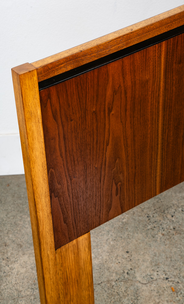 Mid Century Modern Headboard Queen Lane Rhythm Bed Frame Walnut Mcm Danish Wood - Image 11