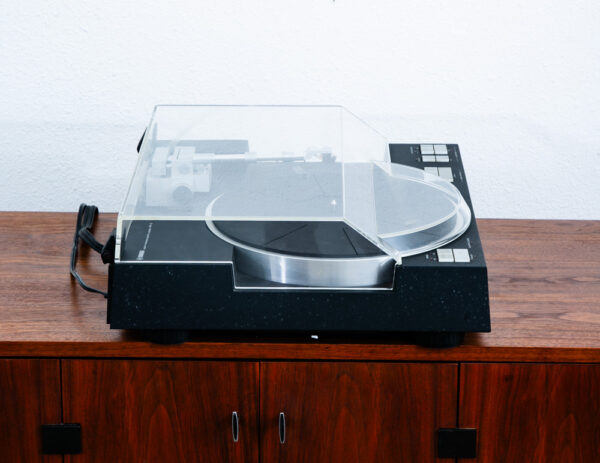 Vintage Record Player Yamaha PX-2 Black Turntable Linear Tracking 1980 Hifi - Image 4