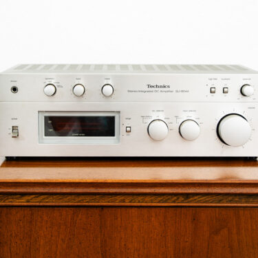 Vintage Technics Stereo Integrated Amplifier DC SU-8044 Silver Hifi Audiophile
