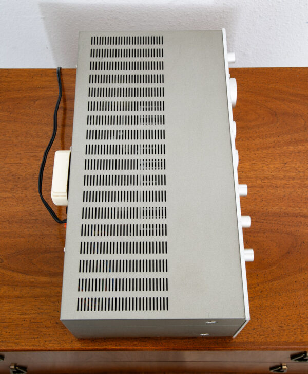 Vintage Technics Stereo Integrated Amplifier DC SU-8044 Silver Hifi Audiophile - Image 4