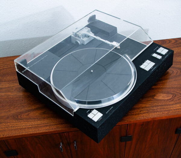 Vintage Record Player Yamaha PX-2 Black Turntable Linear Tracking 1980 Hifi - Image 3