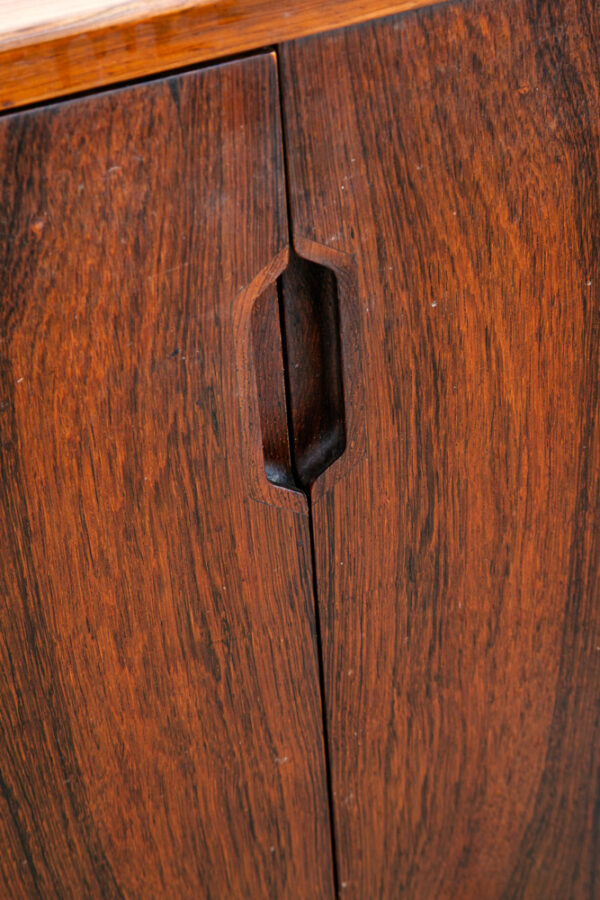 Mid Century Danish Modern Credenza Rosewood Sideboard Svend Langkilde Drawers NM - Image 9