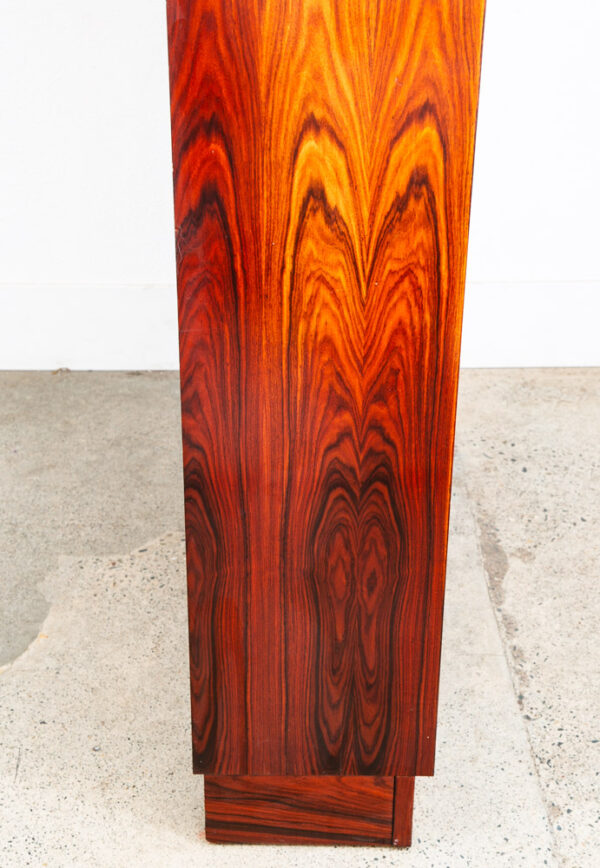 Mid Century Danish Modern Book Shelf Shelving Cabinet Poul Hundevad Rosewood Mcm - Image 8