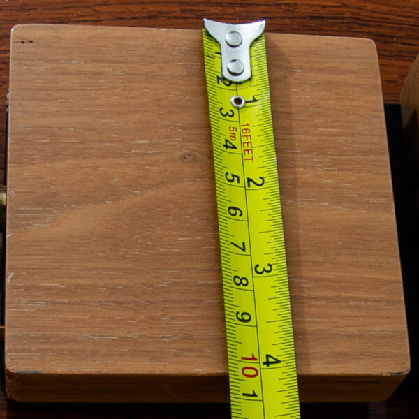 Mid Century Modern Hanging Wall Thermometer Humidity Barometer Walnut Guage Mcm - Image 12