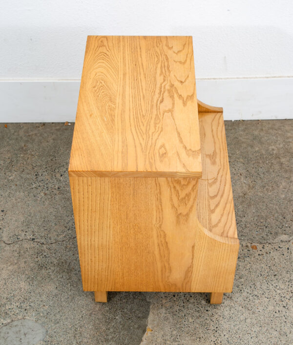Mid Century Modern Nightstands End Side Tables LA period Furniture Ash Drawer NM - Image 7
