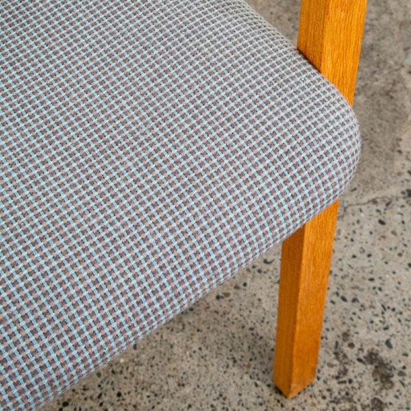 Mid Century Danish Modern Dining Chairs Set 5 Skagen Armchairs Rway Oak Vintage - Image 10
