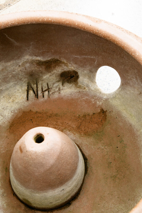 Mid Century Modern Hose Pot Round Clay Stan Bitters Hans Sumpf Scrape Stoneware - Image 5