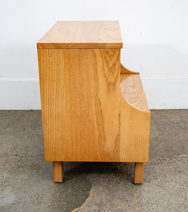 Mid Century Modern Nightstands End Side Tables LA period Furniture Ash Drawer NM - Image 8