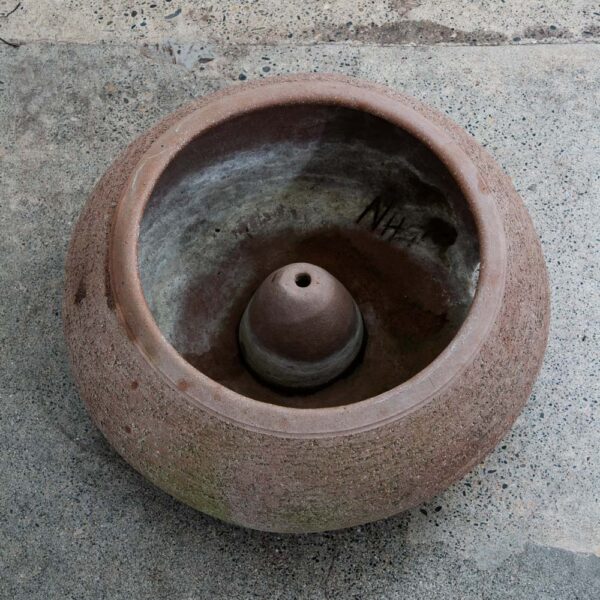 Mid Century Modern Hose Pot Round Clay Stan Bitters Hans Sumpf Scrape Stoneware - Image 12