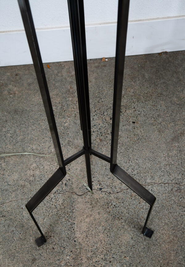 Mid Century Post Modern Floor Lamp Set Copper Reico Milan Italy Pair Two 74.5" - Image 11