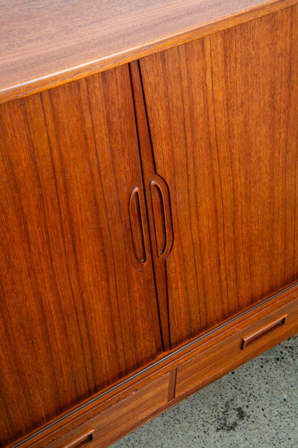 Mid Century Danish Modern Credenza Westergaards Silkeborg Sideboard Large Cabinet - Image 12