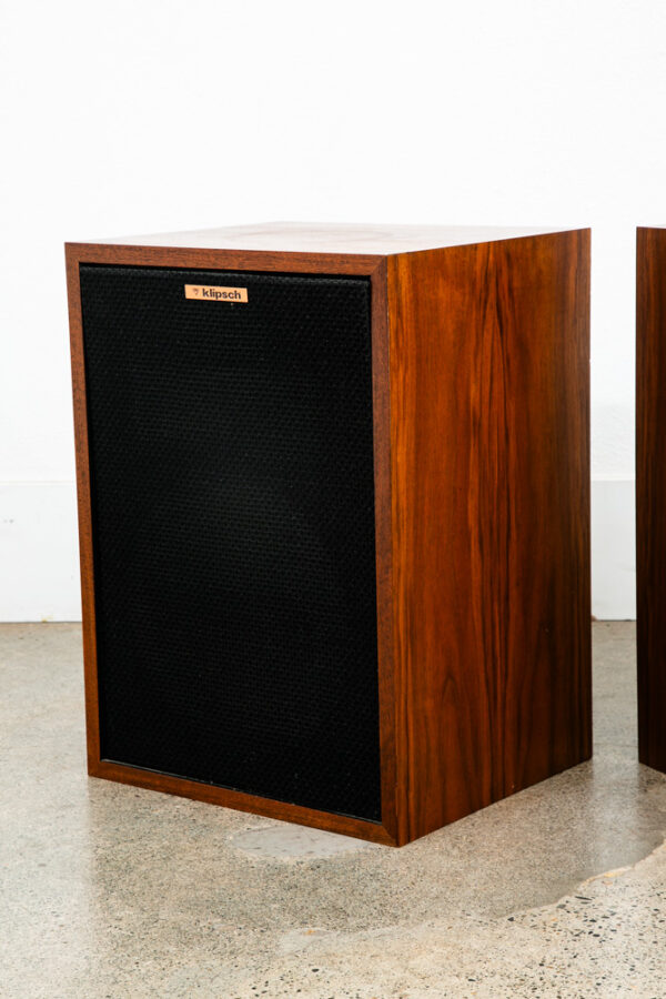 Mid Century Modern Speakers Klipsch Heresy HWO 1982 Vintage Audiophile K-22 K-77 - Image 12