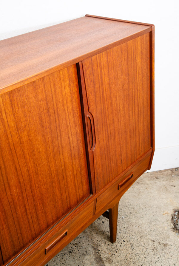 Mid Century Danish Modern Credenza Westergaards Silkeborg Sideboard Large Cabinet - Image 8