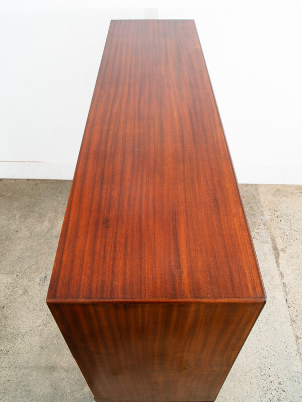 Mid Century Danish Modern Credenza Highboard Bar Sideboard Denmark Mcm Drawers - Image 6