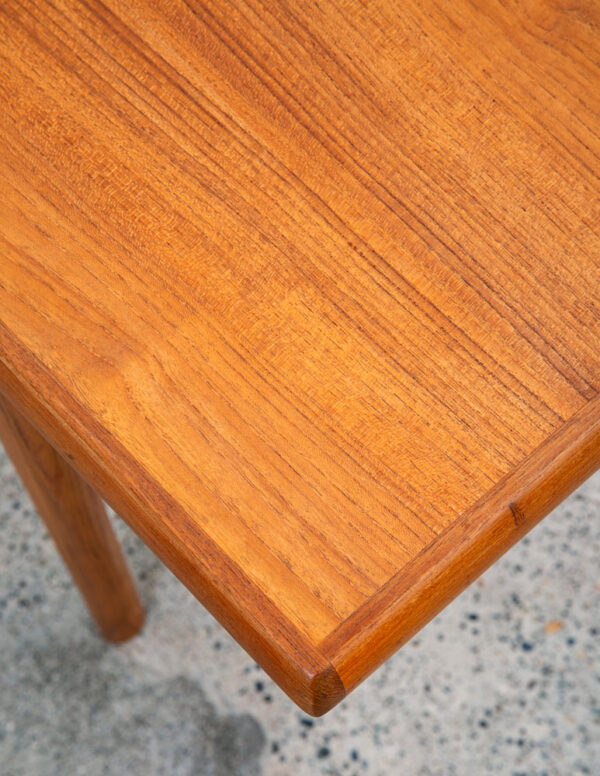 Mid Century Danish Modern Coffee Table Mobler Surfboard Teak Denmark Refinished - Image 12