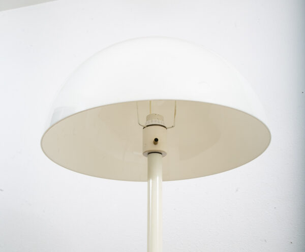 Mid century Modern Floor Lamp White Round Orb Vintage Knud Christensen Denmark - Image 11