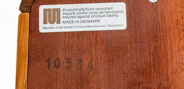 Mid Century Danish Modern Cabinet Uldum Mobler Hutch Compact Display Teak Shelf - Image 10