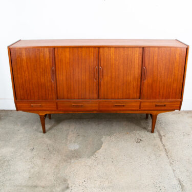 Mid Century Danish Modern Credenza Westergaards Silkeborg Sideboard Large Cabinet
