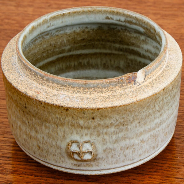 Art Pottery Lidded Box Ceramic Vessel Craig Easter Glazed Round Signed - Image 9