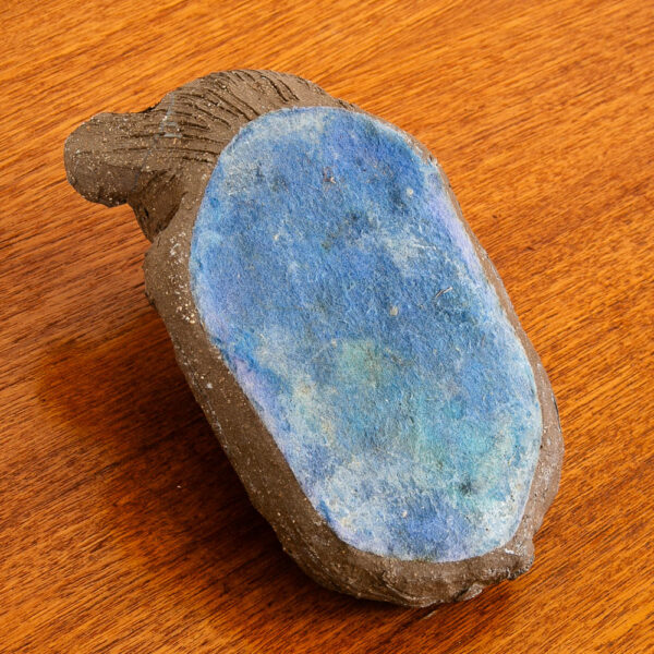 Art Pottery Earthenware Baby Bear Soap Dish Blue Margaret Hudson Studio Designed - Image 10