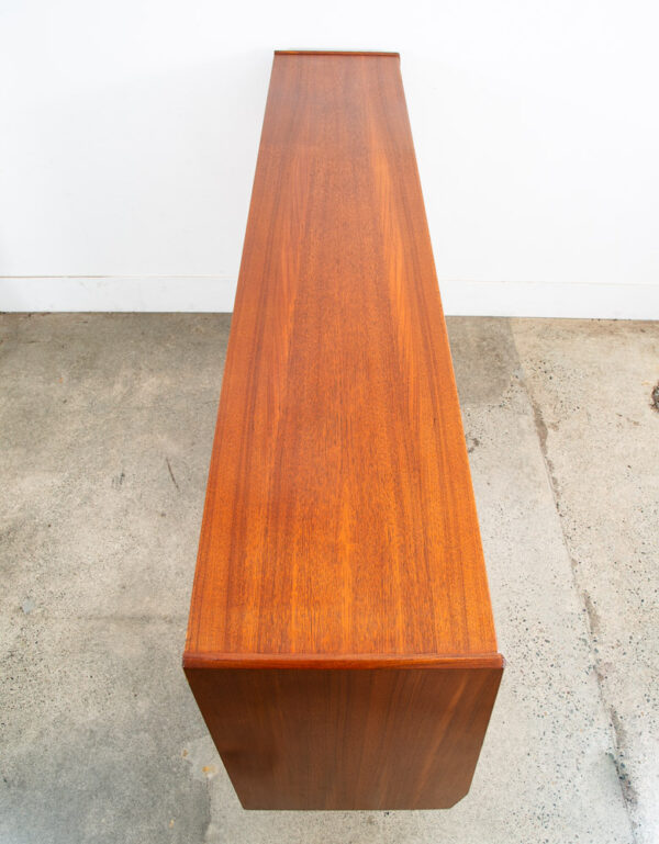 Mid Century Danish Modern Credenza Westergaards Silkeborg Sideboard Large Cabinet - Image 4