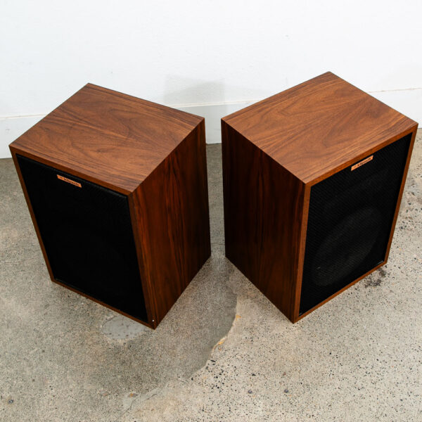Mid Century Modern Speakers Klipsch Heresy HWO 1982 Vintage Audiophile K-22 K-77 - Image 8