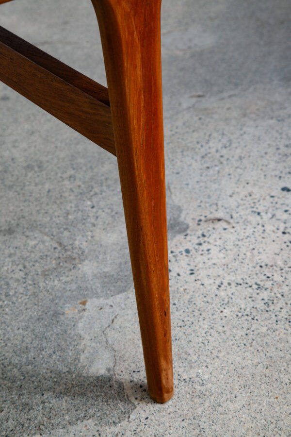 Mid Century Danish Modern Coffee Table Mobler Surfboard Teak Denmark Refinished - Image 7