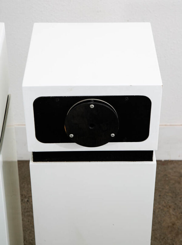 Mid Century Modern Speakers JBL Aquarius 4 IV White Speaker Set Hifi S109 Omni - Image 7