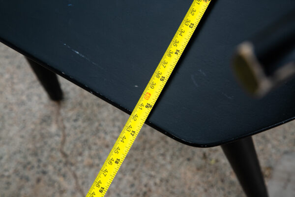 Mid Century Danish Modern Side Chair Black Wood FDB Mobler Pi Folke Palsson Mcm - Image 7