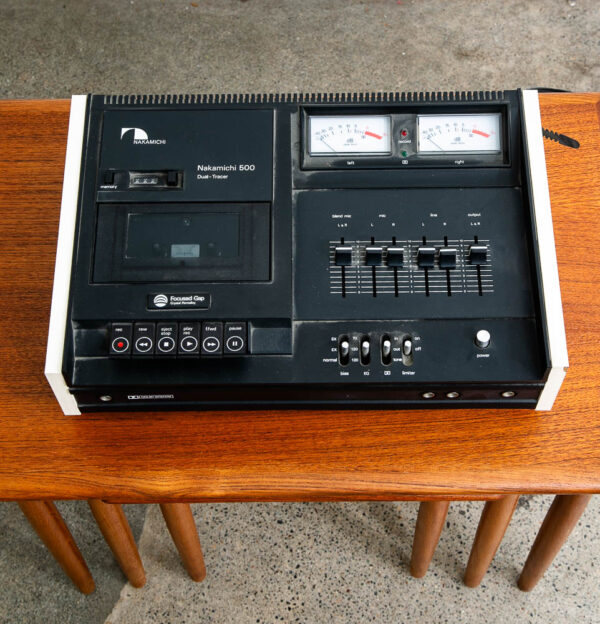 Vintage Tape Player Nakamichi 500 2 Head Cassette Recorder Deck Dual Tracer Hifi - Image 2