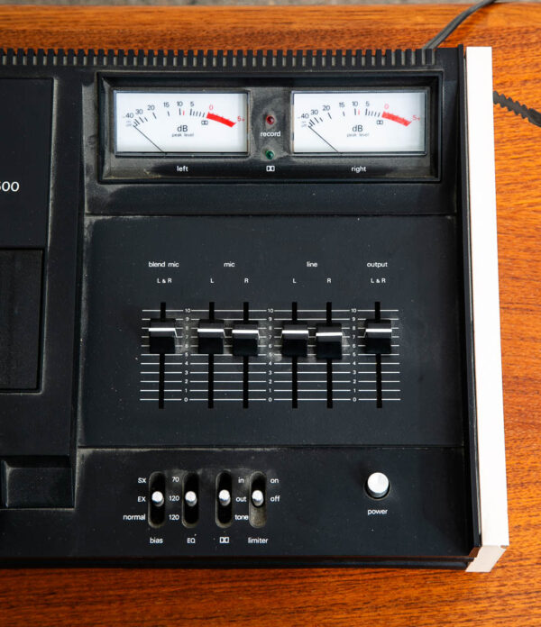 Vintage Tape Player Nakamichi 500 2 Head Cassette Recorder Deck Dual Tracer Hifi - Image 11
