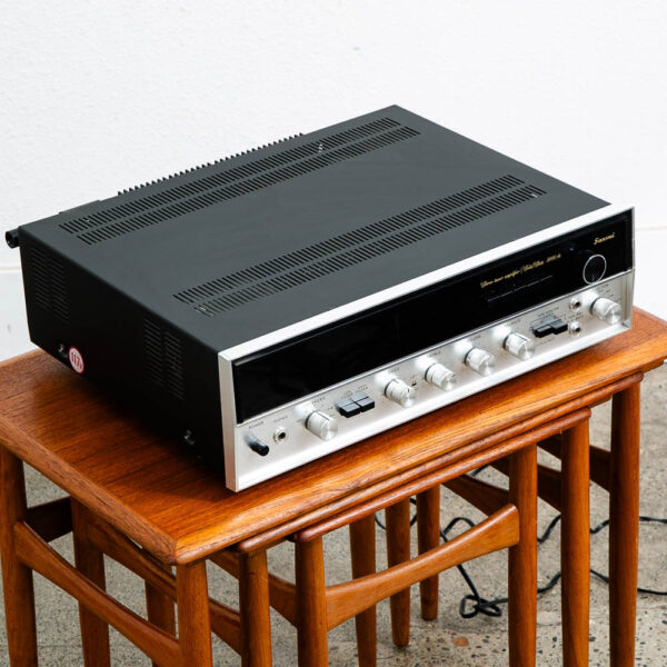 Vintage Sansui Reciever 5000A Solid State Black Case Stereo Tuner Amplifier Amp - Image 6