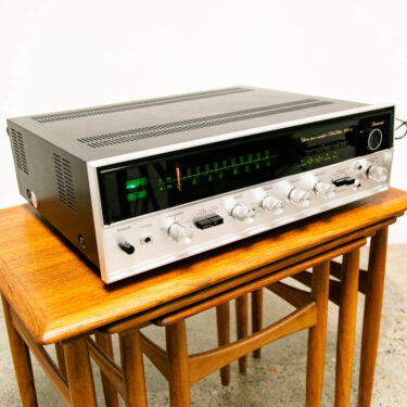 Vintage Sansui Reciever 5000A Solid State Black Case Stereo Tuner Amplifier Amp