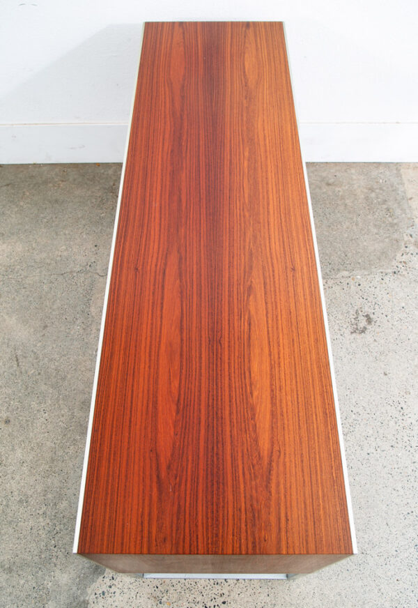 Mid Century Danish Modern Stereo Console Cabinet Rosewood Hifi Bang and Olufsen - Image 4