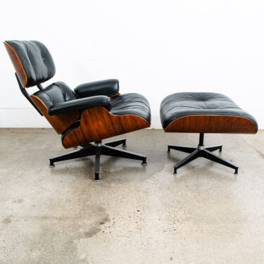 Mid Century Modern Lounge Chair Eames Herman Miller 670/671 Rosewood 1970s #2 NM