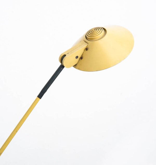 Mid Century Modern Table Lamp Robert Sonneman Kovacs Feather Light Tan Post Mcm - Image 10
