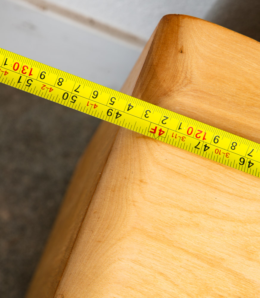 Mid Century Modern Vanity Dressing Table Heywood Wakefield Rio Round Mirror Mcm - Image 9