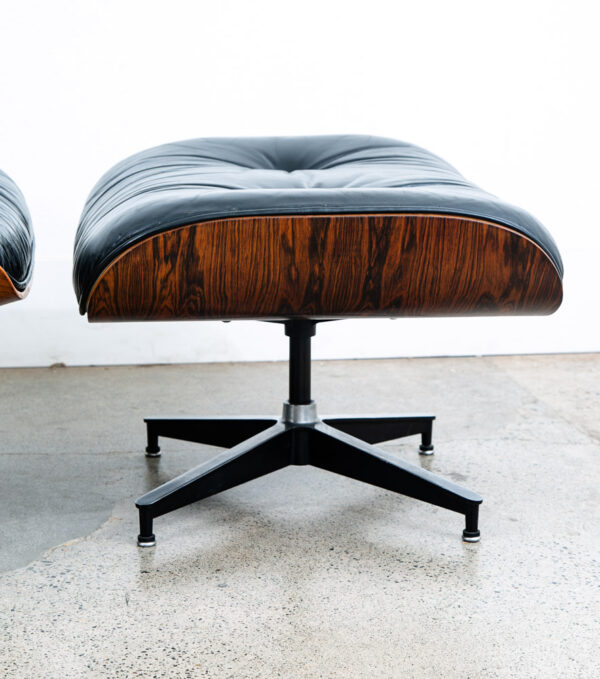 Mid Century Modern Lounge Chair Eames Herman Miller 670/671 Rosewood 1970s Mcm - Image 8