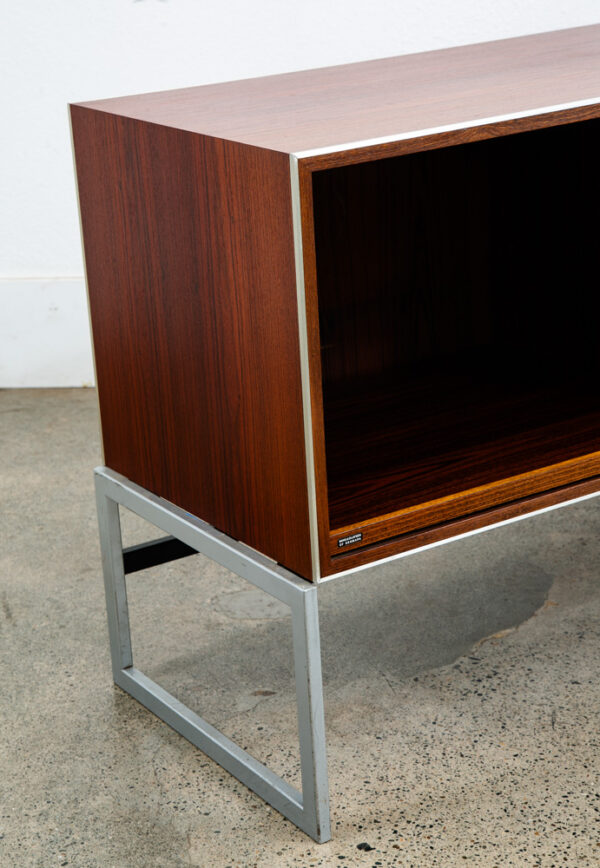 Mid Century Danish Modern Stereo Console Cabinet Rosewood Hifi Bang and Olufsen - Image 11