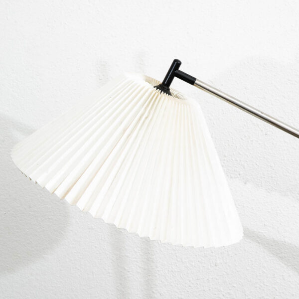 Mid century Modern Floor Lamp Chrome Adjustable Metal Vintage Silver Le Klint - Image 4