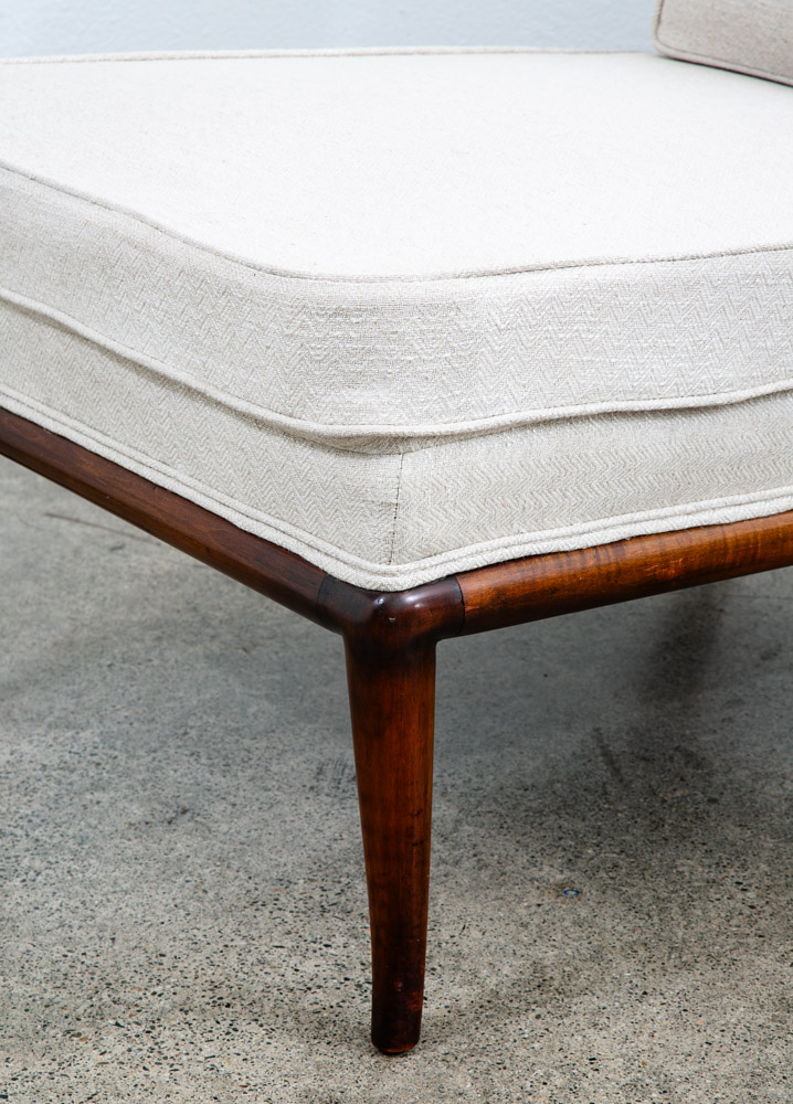 Mid Century Modern Lounge Chairs Slipper T.H. Robsjohn-Gibbings Widdicomb White - Image 9