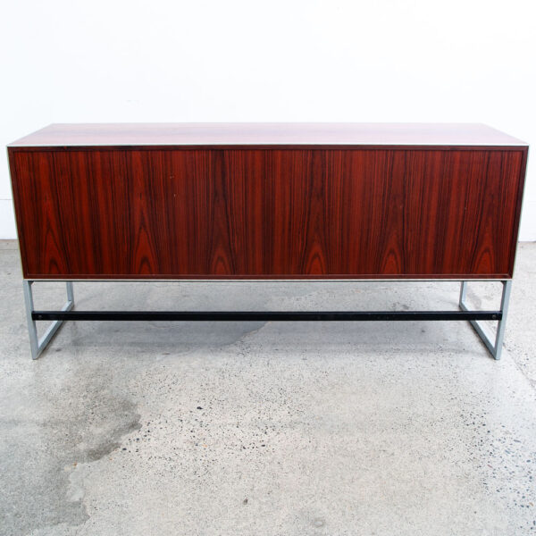 Mid Century Danish Modern Stereo Console Cabinet Rosewood Hifi Bang and Olufsen - Image 6