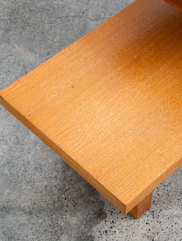 Mid Century Modern Nightstands Side Tables End Step Up Oak Mcm Vintage Blonde - Image 8